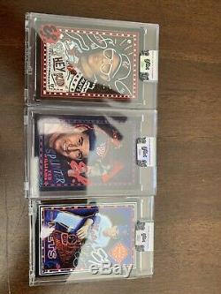 Ef dot signed Project 2020 Lot Nolan Ryan Ted williams Willow mays 9/9 10/40