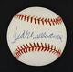 Fine Ted Williams Single Signed Autographed Oal Baseball Jsa Loa #z44317