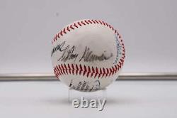 Hall Of Fame Signed Fotoball Baseball (9) Autograph Ted Williams Jsa Loa D811