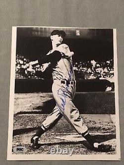 Hof Ted Williams Signed Authentic Autographed 8x10 Photo Red Sox Sgc Authentic
