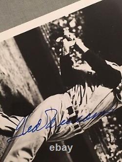 Hof Ted Williams Signed Authentic Autographed 8x10 Photo Red Sox Sgc Authentic