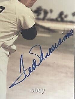 Hof Ted Williams Signed Autographed 8x10 Photo Red Sox Beckett Bas Authentic