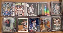 Huge Red Sox lot auto, jersey, serial number, Betts rookie