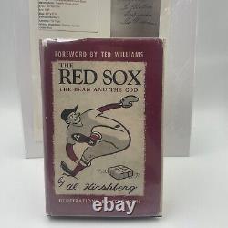JSA Signed Ted Williams & Author The Red Sox The Bean And The Cod 1947 1st Ed