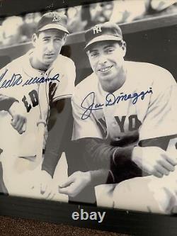 Joe DiMaggio And Ted Williams autographed photo