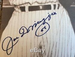 Joe DiMaggio Mickey Mantle Ted Williams Signed / Autographed GUARANTEED