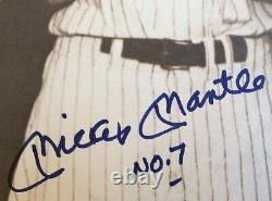 Joe DiMaggio Mickey Mantle Ted Williams Signed Autographed GUARANTEED PSA