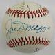 Joe Dimaggio Ted Williams +2 Signed Auto Autograph Rawlings Baseball Jsa Xx71290