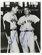 Joe Dimaggio & Ted Williams Signed Autographed Photo Psa/dna