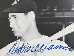 Joe Dimaggio, Mickey Mantle, Ted Williams Boldly Signed Photo Baseball Greats