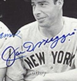 Joe Dimaggio/ Ted Williams'A Summit at the Stairs' Signed Dugout Photo REPRINT