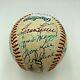 Joe Dimaggio Ted Williams Hall Of Fame Multi Signed Baseball Jsa Coa
