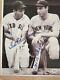 Joe Dimaggip And Ted Williams Dual Autographed 8x11 With Certification