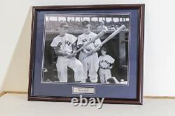 Johnny Pesky with Ted Williams Autographed 16x20 Framed Photo with COA