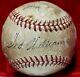 July 20, 1947 Ted Williams Signed Ball Boston Red Sox Team Vtg Hof Triple Crown