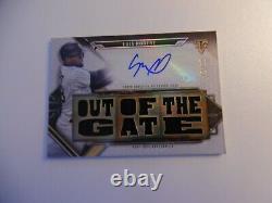 Luis Robert Out Of The Gate 07/27 Auto Relic 2021 Topps Triple Threads