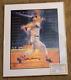 Mint Framed Ted Williams Autographed 16x20 Hit List Poster With Coa
