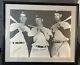 Mickey Mantle /joe Dimaggio/ Ted Williams Autographed & Framed Picture Gorgeous