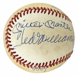 Mickey Mantle, Joe DiMaggio, Ted Williams Signed Oal Baseball BAS #A79706
