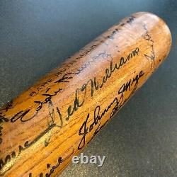 Mickey Mantle Joe Dimaggio Ted Williams 300 Home Run Club Signed Bat 55 Sigs JSA