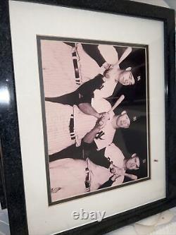 Mickey Mantle, Joe Dimaggio and Ted Williams autographed 8X10