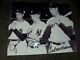 Mickey Mantle, Joe Dimaggio And Ted Williams Autographed 8x10