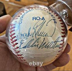 Mickey Mantle Ted Williams 500 Home Run Club Signed Baseball 11 Sigs COA