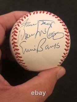 Mickey Mantle Ted Williams 500 Home Run Club Signed Baseball 11 Sigs JSA! MINT