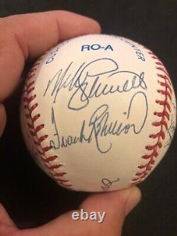 Mickey Mantle Ted Williams 500 Home Run Club Signed Baseball 11 Sigs JSA! MINT