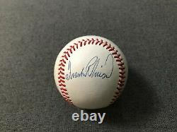 Mickey Mantle, Ted Williams, Auto Signed Autographed Triple Crown JSA Baseball