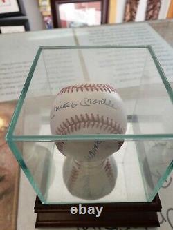 Mickey Mantle & Ted Williams Autographed Baseball