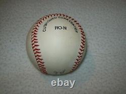 Mickey Mantle & Ted Williams Dual Hof Signed Autographed Nl Baseball