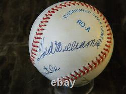 Mickey Mantle Ted Williams Frank Robinson, Yaz Triple Crown Signed Baseball PSA