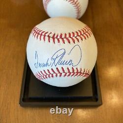 Mickey Mantle Ted Williams Hank Aaron Willie Mays (11) Autographed Baseball Lot