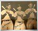 Mickey Mantle Ted Williams Joe Dimaggio Signed 11x14 Autograph Psa/dna Photo