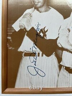 Mickey Mantle, Ted Williams & Joe DiMaggio Signed 8x10 Autograph with COA