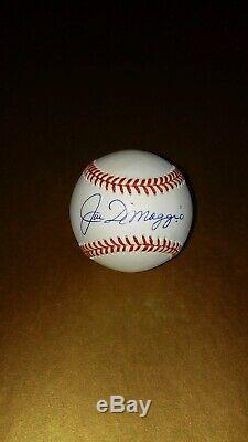 Mickey Mantle Ted Williams Joe Dimaggio Signed Baseball's COA GAI
