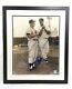 Mickey Mantle Ted Williams Signed 16x20 Framed Photo Psa Dna Jsa Loa