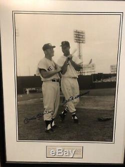 Mickey Mantle Ted Williams Signed 16x20 Photo UDA Upper Deck Certification