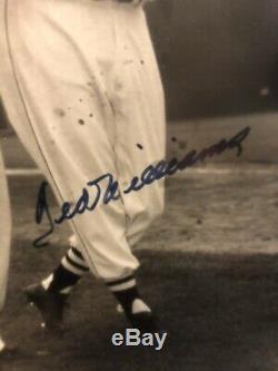 Mickey Mantle Ted Williams Signed 16x20 Photo UDA Upper Deck Certification