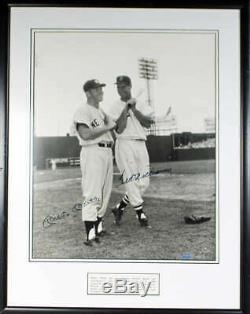 Mickey Mantle Ted Williams Signed 16x20 Photograph Upper Deck UDA COA