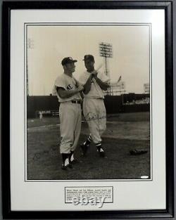 Mickey Mantle & Ted Williams Signed Auto Autograph Upper Deck Uda 16x20 Photo