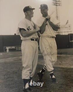 Mickey Mantle & Ted Williams Signed Framed 16x20 Photo UDA Authenticated