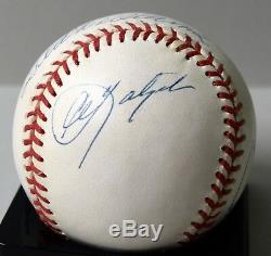 Mickey Mantle Ted Williams Yaz Robinson Tc Signed Baseball Ball Upper Deck Uda