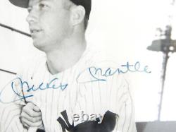 Mickey Mantle, Yogi Berra, Ted Williams 11x14 Autographed Signed Photo JSA Lette
