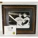 Mickey Mantle And Ted Williams Red Sox Autographed 15 X 19 Framed Picture Photo
