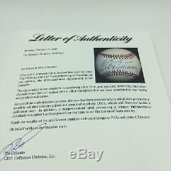 Nice Ted Williams & Carl Yastrzemski Signed American League Baseball PSA DNA COA