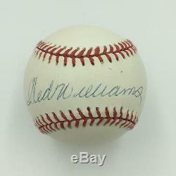 Nice Ted Williams Signed American League Baseball With Upper Deck UDA Hologram