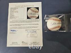 Nice Ted Williams Signed Official Mlb Baseball Jsa Loa Certified