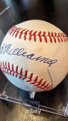Original Ted Williams HOF Signed Auto Ball Baseball Rawlings